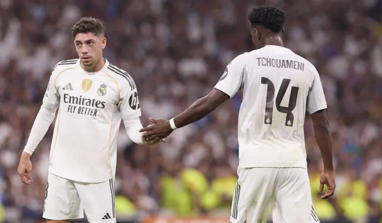Federico Valverde y Tchouamení