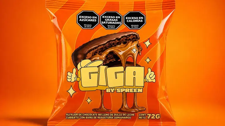 GIGA, el alfajor de Spreen, superó los 2,5 millones de unidades vendidas y se prepara para crecer en el mercado masivo