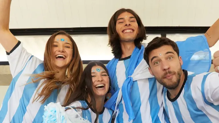 Hinchas de Argentina