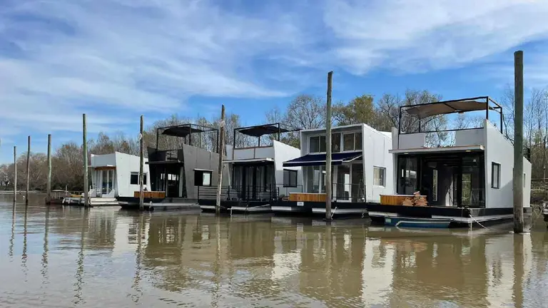 Crearán un megabarrio de casas flotantes en el Delta: cuánto cuesta cada vivienda