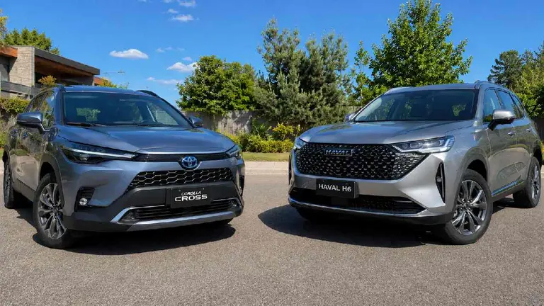 Auto SUV tradicional vs. chino: ¿conviene comprar el Toyota Corolla Cross o el Haval H6?