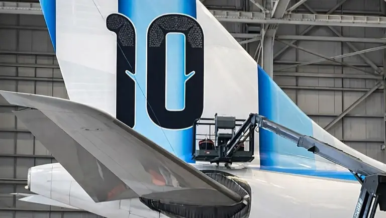 Así es el avión que llevará a la Selección al Mundial 2026: el "10" ya luce en la cola