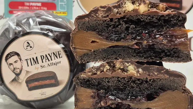 No para la locura por Tim Payne: lanzaron un alfajor con su nombre