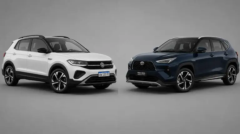Volkswagen T-Cross o Toyota Yaris Cross: cuál es más barato en junio