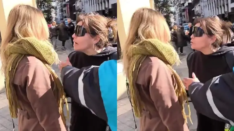 Lilia Lemoine, agredida en Rosario: una ciudadana la increpó, insultó y escupió