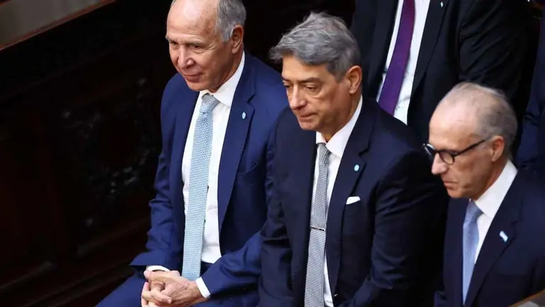 Los integrantes de la Corte Suprema