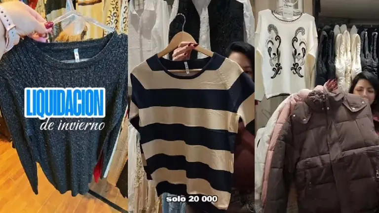 liquidación de ropa