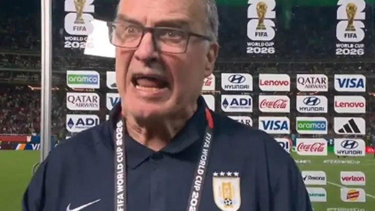 VIDEO | Bielsa estalló de bronca tras la eliminación de Uruguay y dejó una frase demoledora que nadie esperaba