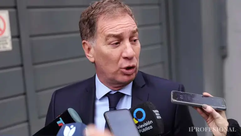 Diego Santilli en una entrevista