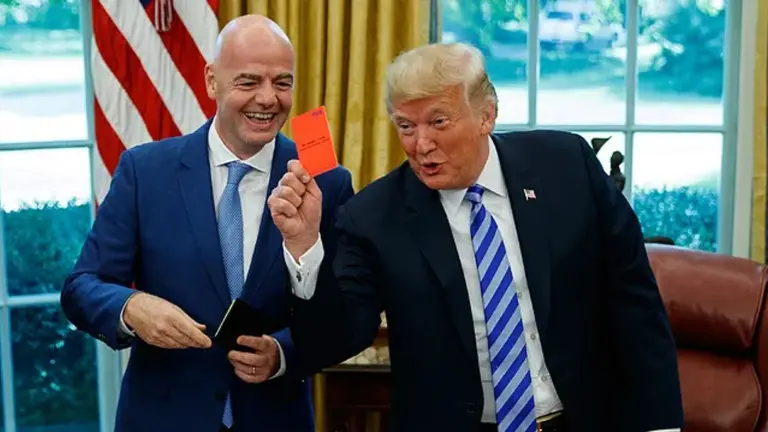 Infantino reveló qué le dijo a Trump y habló de la decisión de la FIFA a favor de un jugador de EE.UU.