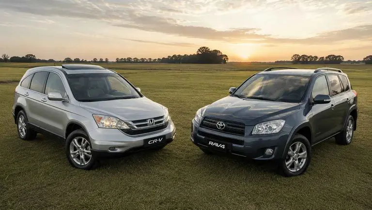 Qué SUV usado conviene comprar entre un Toyota RAV4 y un Honda CR-V