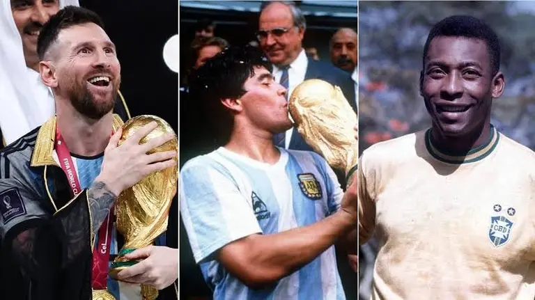 La carrera de Messi frente al legado de Pelé y Maradona en la discusión por el mejor de la historia del fútbol