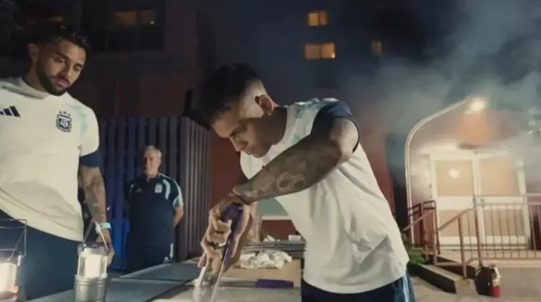 Asado de la Selección argentina