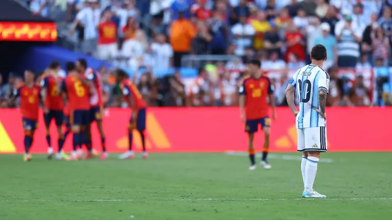 El mensaje de Milei a los jugadores argentinos luego de de perder la final Mundial