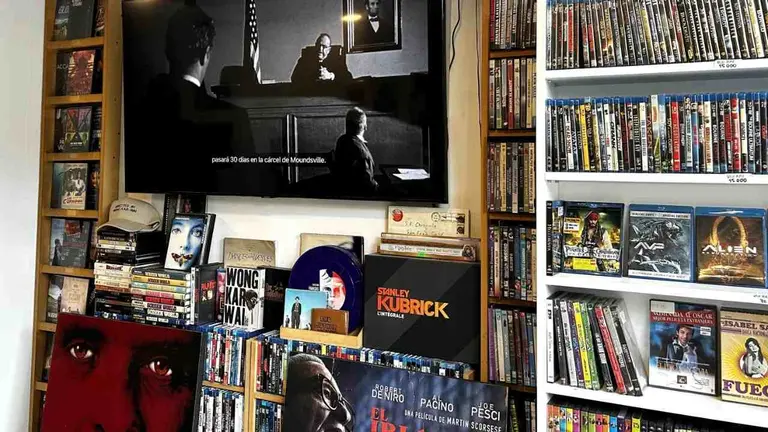 Es uno de los últimos y sigue abierto, así es el videoclub que sobrevive en Buenos Aires