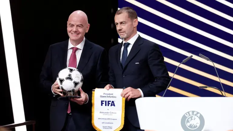 La UEFA le declaró la guerra a Infantino y anunció un boicot a los torneos de la FIFA