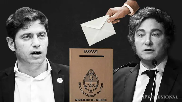 Nueva encuesta da ventaja a Milei contra Kicillof, pero el endeudamiento familiar condiciona la pelea
