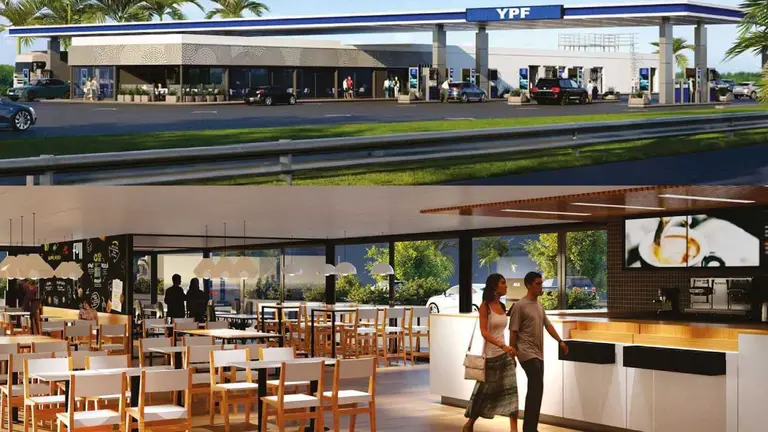 Dónde estará la nueva YPF Black con locales comerciales, gastronómicos y arquitectura top