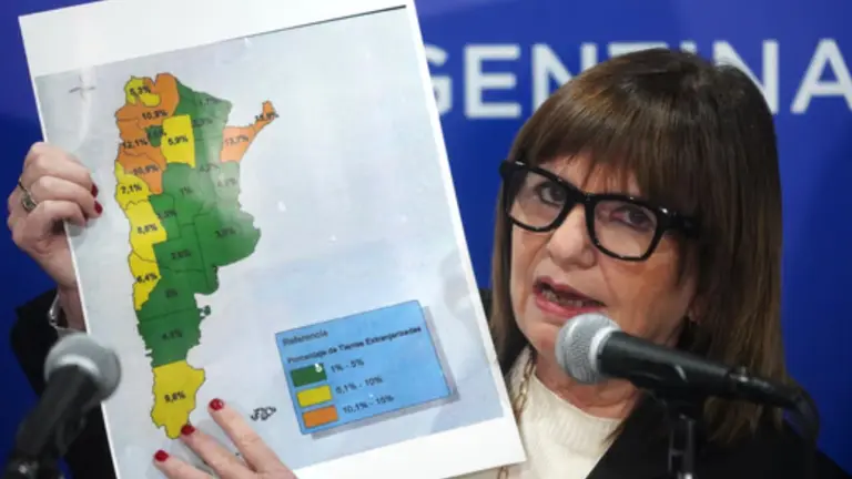 Bullrich salió a pelear el "relato" sobre la reforma a la Ley de Tierras y confía en tener los votos