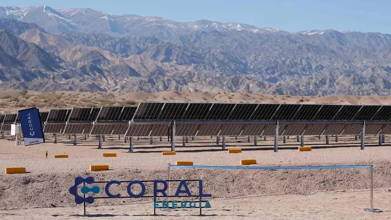 El nuevo Parque solar Coral San Pedro, situado en San Juan, posibilitará más inversiones mineras en la provincia