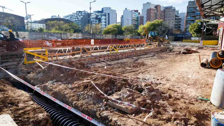 Se pusieron en marcha las obras para una nueva plaza en la Ciudad de Buenos Aires