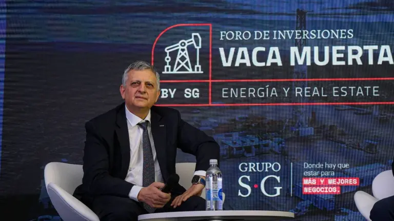El CEO de YPF Horacio Marín en el evento sobre Vaca Muerta