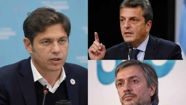 Kicillof, Massa y Máximo Kirchner se juntaron para armar una mesa política del peronismo rumbo a 2027