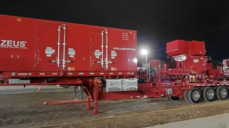 Plataforma de fracturación 100% eléctrica Halliburton Zeus