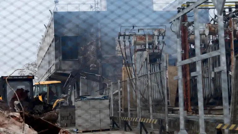 Corte de luz en La Plata por explosión