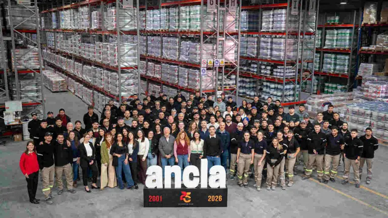 Anclaflex, equipo en su 25 aniversario