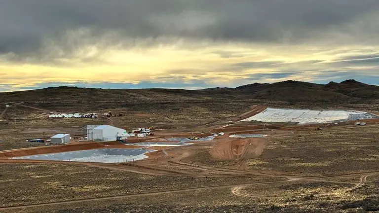 Imagen de una mina en Río Negro