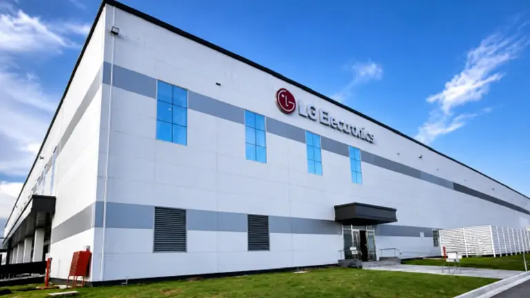 Fábrica de LG Electronics en el Estado de Parana, en Brasil