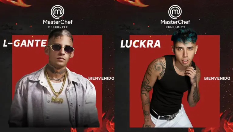 Telefé confirmó que Luck Ra y L-Gante participarán de una nueva edición de Masterchef