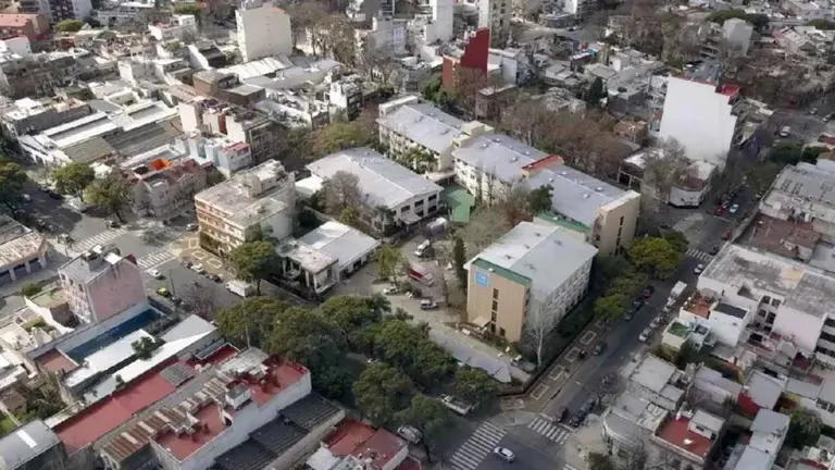 Vista aérea de Chacarita