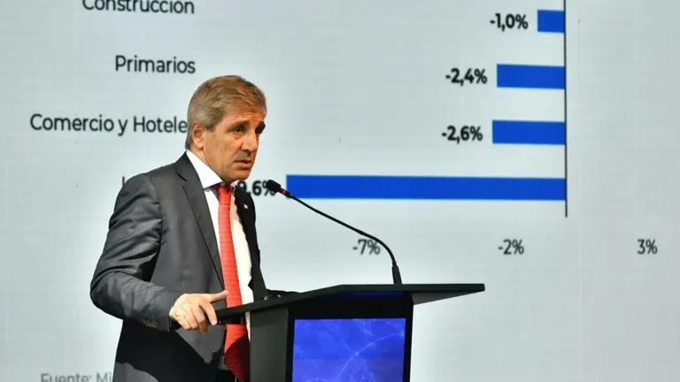 Caputo anticipó el Presupuesto 2027 y destacó el cuarto año consecutivo de superávit