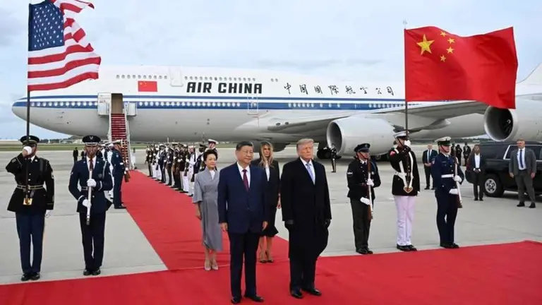 Xi Jinping se reunió con Donald Trump