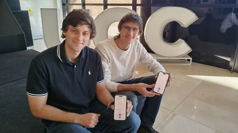 Valentín Virasoro e Iván Schahovskoy creadores de Lisa IA