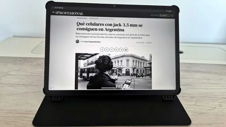 Probamos la TCL Nxtpaper 11 Plus, una tableta que cuida tus ojos