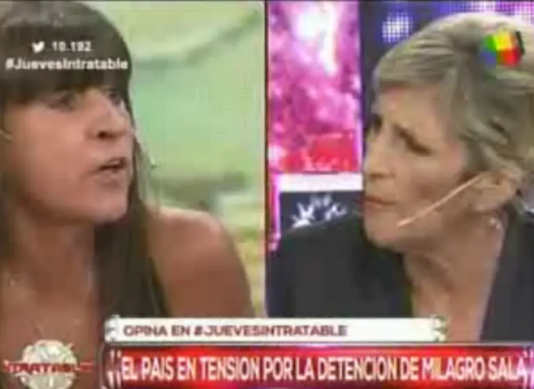 La periodista Liliana Franco se sacó con Diana Conti: "No sabés un carajo de mi vida"
