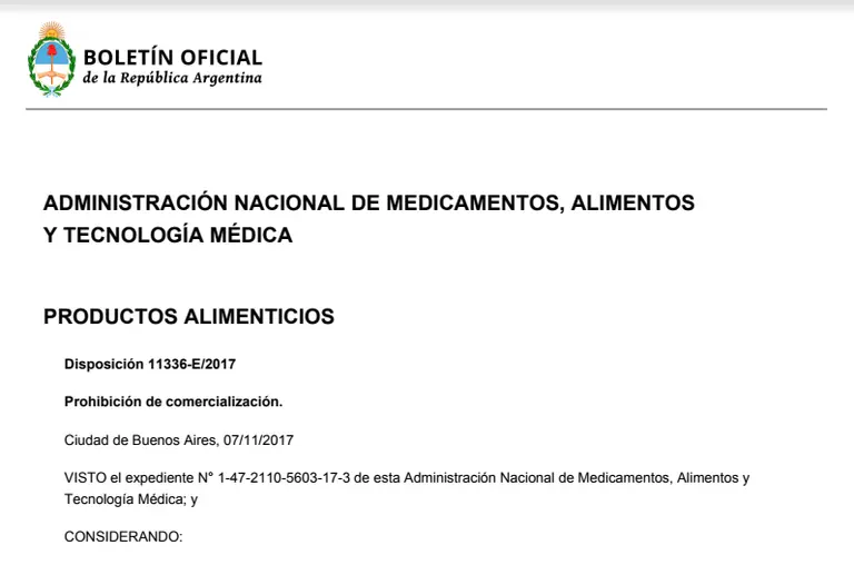 Cuáles son los alfajores prohibidos por el ANMAT