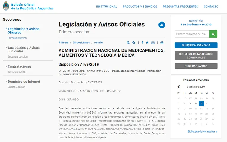 ANMAT prohibió la venta de dos mermeladas y una miel: enterate por qué