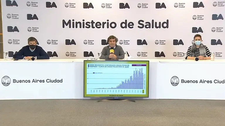 Fernán Quirós informó que bajó el indicador que mide la contagiosidad del coronavirus