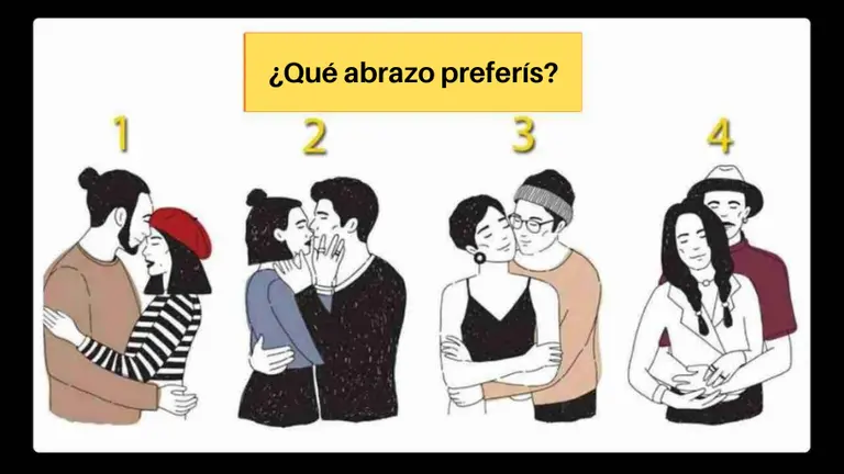 ¿Cómo das un abrazo? La forma en que lo hacés revela algo sobre tu forma de ser