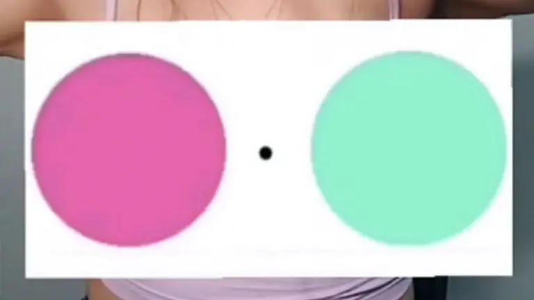 ¿Rosa o verde?: mirá la nueva ilusión óptica que se viralizó en TikTok