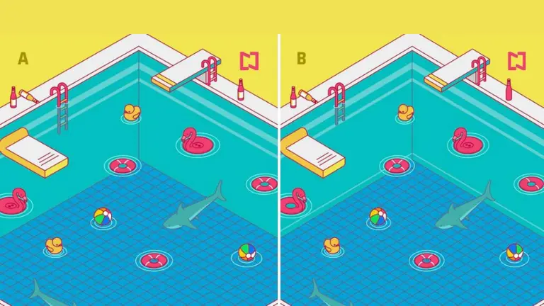 Desafío visual: ¿podés encontrar las 7 diferencias entre las dos imágenes?