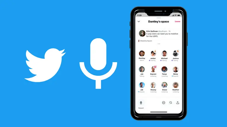 Así es Spaces, la nueva sala de audio que reúne a los usuarios de Twitter
