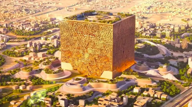 En imágenes: así será el descomunal edificio en forma de cubo que construirá Arabia Saudita