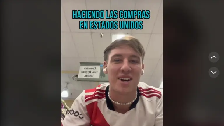 VIDEO| Un argentino mostró cuánto gasta en un supermercado en Estados Unidos: ¿es caro?