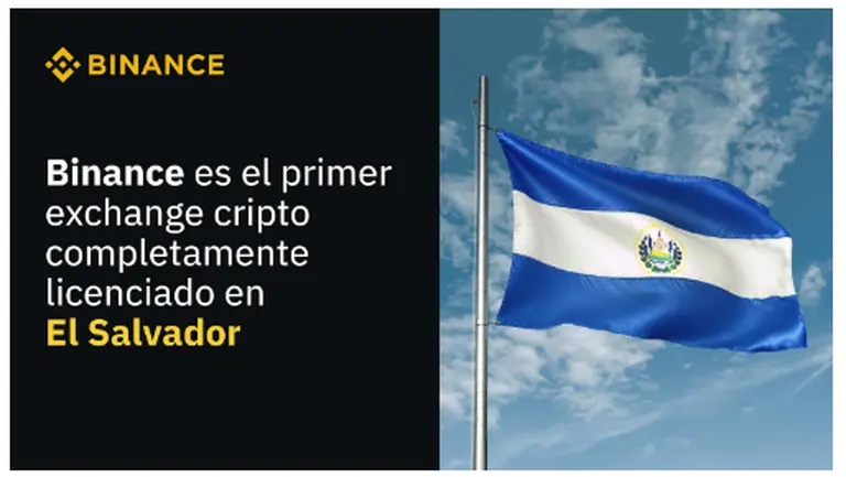 Binance se convierte en el primer exchange de criptomonedas completamente licenciado en El Salvador