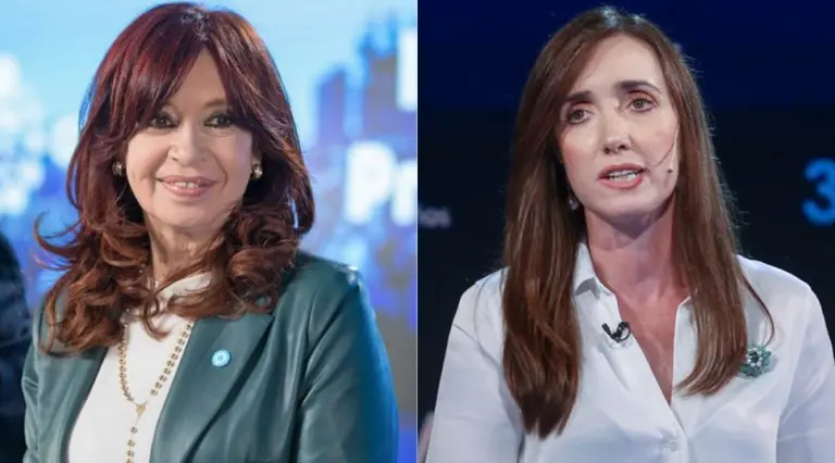 Cristina Kirchner y Victoria Villarruel